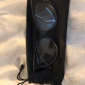 Clear lenses glasses